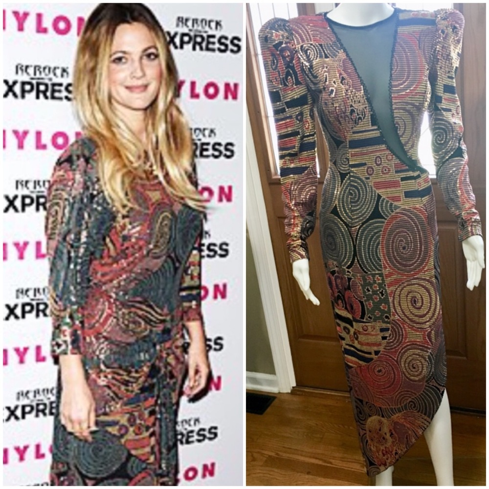 💎HP💎 VINTAGE Hollywood Glamorous Painted Runway